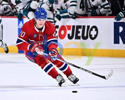 Juraj Slafkovsky Skating Action Montreal Canadiens 8x10 NHL Hockey Photo