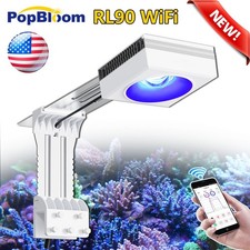 PopBloom RL90 Full Spectrum LED Aquarium Reef Light 24" Saltwater Coral SPS LPS