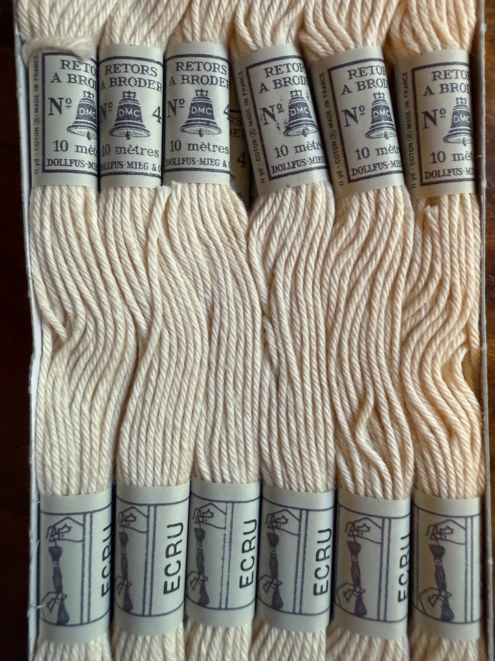 Dollfus-Mieg & C DMC Ecru Embroidery Floss Threads Needlepoint 12 Count - New! - Image 2 of 4