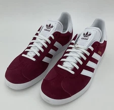 MEN'S ADIDAS GAZELLE 'COLLEGIATE BURGUNDY WHITE' - B41645