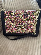 Steve Madden Floral Medium Crossbody Bag Blac...
