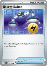 2025 Pokemon: ME01: Mega Evolution - Energy Switch (#115/132, Common, Near Mint)