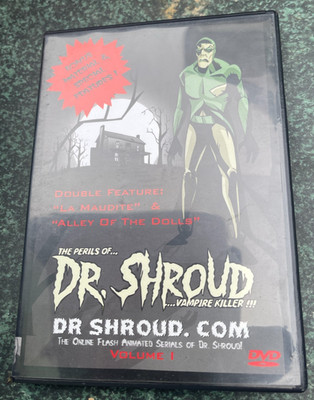 The Perils of Dr. Shroud Vampire Killer Volume 1 DVD-R RARE