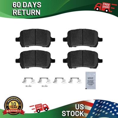 Front Ceramic Brake Pad Set for 2004-2012 Chevrolet Malibu 2006-2010 Pontiac G6