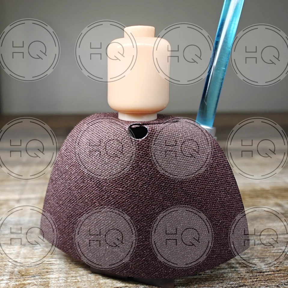 **NUEVO** LEGO Ki-Adi-Mundi Maestro Jedi Minifigura con Cabeza Personalizada Foto 3 de 4