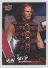 2021 Upper Deck AEW All Elite Wrestling Exclusives 58/100 Matt Hardy #37 4rs