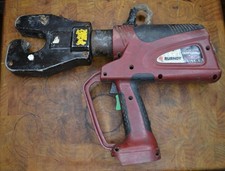Burndy Patriot 4pc834 4-point 6-ton Dieless C-head Battery Actuated Crimper 4