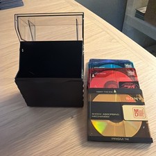 4 Sony MiniDisc Recordable MD 74 Minute Color Collection with Case that holds 6