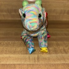 Vintage Ty Beanie Babies Zodiac Collection Goat with Tags Excellent Preowned