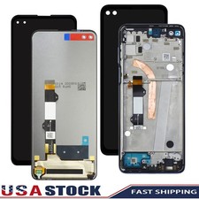 New For Motorola Moto One 5G UW XT2075 LCD Display Touch Screen Digitizer  Frame