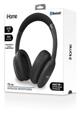 IHome TX-58 Wireless Headphones, Bluetooth, Active Noise Cancelling