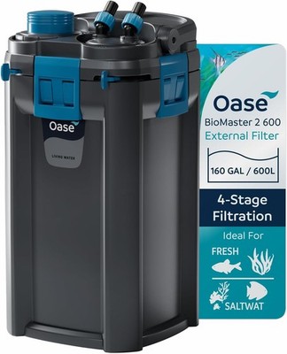 OASE BioMaster 600 Canister Filter Aquariums Up To 160 Gal