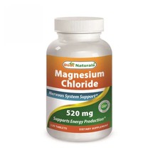 Magnesium Oxide 500 mg 180 Tabs By Best Naturals 0.31 per thousand milligrams
