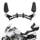 New Motorcycle Adjustable Rear Passenger Armrest For BMW K1600GTL 2011-18 Black