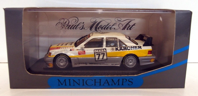 Minichamps 1/43 Mercedes 190E Evo 2 AMG Karcher Kreutzpointner - Série Limitée