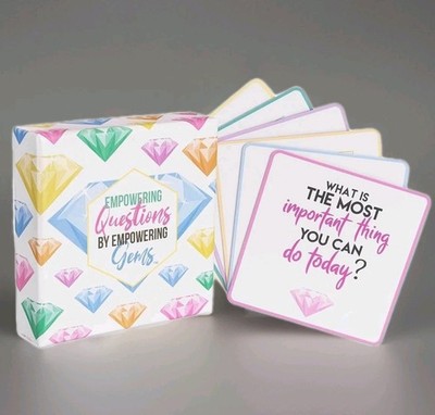 Empowering Questions by Empowering Gems Self help Self Care flash cards