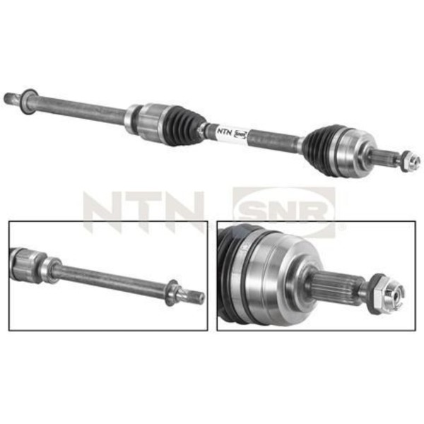 SNR Antriebswelle 1004Mm Vorne Rechts Passend FüR Renault Grand Megane ScÉNic |-image
