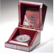 20 Dollar 4-Layer Temple Of Heaven Beijing Cook Islands 100 Gram Silver 2015