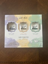 Natural Goats Milk Company Hand Cream Trio Coconut, Lavender Manuka Honey