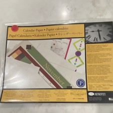 CREATIVE MEMORIES PHOTO MOUNTING PAPER Spargo Grid 7.5x10.5 in Scrapbooking