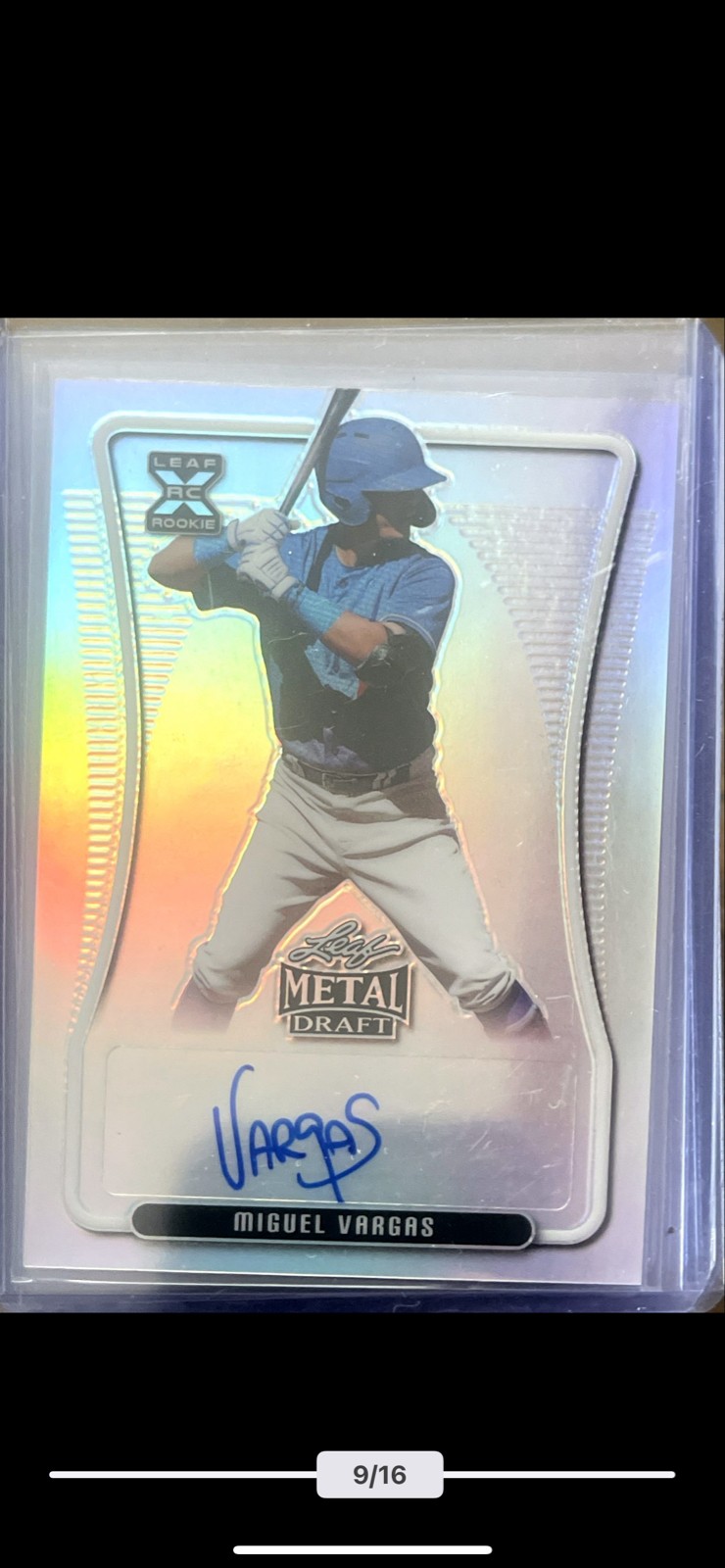 2020 Leaf Metal Draft - Miguel Vargas #BA-MV1 (AU, RC)
