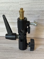 Manfrotto 026 Swivel Lite-Tite Umbrella Adapter Black. Made In Italy.