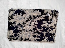 Indian Black Floral Cotton Dressmaking Sewing Running Craft Cotton Fabric 5 Yard