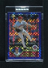 2003 Topps Chrome Box Loader Uncirculated X-Fractor 20/57 Jarrod Washburn n1u