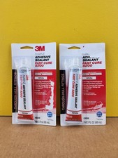 NEW 3M 05220 Marine Adhesive Sealant 5200 Fast Cure, White Lot of 2 
