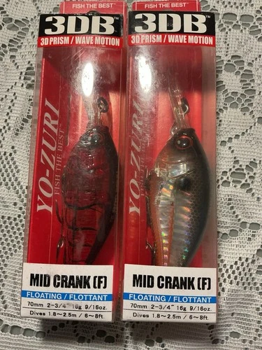 2 - Yo-Zuri 3D Prism - Mid Crankbaits