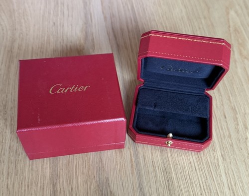 Genuine Cartier Love Earrings Storage Box COJO8003 Complete W/ Outer Box