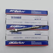 8Pcs OEM #9G 12639701 Glow Plugs for LMM LML LBZ Silverado Sierra Duramax 6.6L