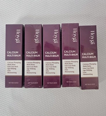 Calcium Multi Balm Hoygi - Plumping Wrinkle Care Age Defying Moisture 5pk SEALED