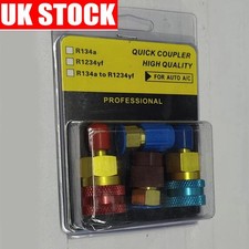 R1234YF to R134A Quick Coupler Adapter Fits Car A/C High Low Side Conversion Kit