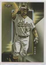 2019 Topps Fire En Fuego Gold Minted Khris Davis #EF-22 2f9