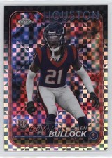 2024 Topps Chrome Rookies X-Fractor Calen Bullock #293 1b3b