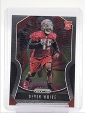 DEVIN WHITE 2019 PANINI PRIZM ROOKIE TAMPA BAY BUCCANEERS RC Q3948