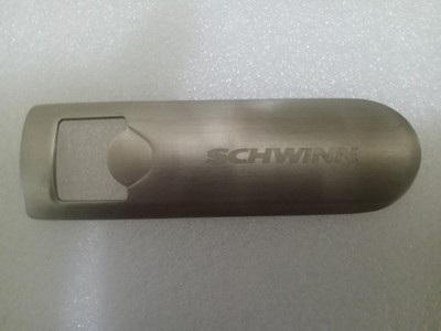 USA&Schwinn Stingray Spoiler &Scooter&Chopper&Manta Ray White Bottle+Beer Opener