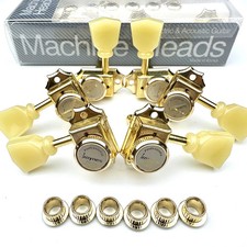 1 set of 3R3L retro deluxe locking electric guitar tuners, suitable for LP SG
