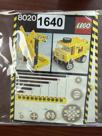 Vintage LEGO Technic 8020 Universal Set Instruction Manual Booklet 1984