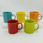Fiestaware Large Handle Java Coffee Mug Cup 10oz Set Of 5