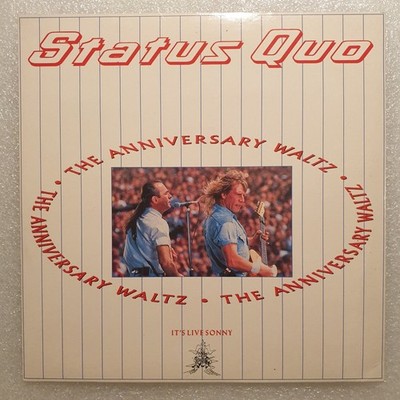 STATUS QUO: The Anniversary Waltz - UK 7'' (45) Promo Single with p/s (QUO DJ 28)
