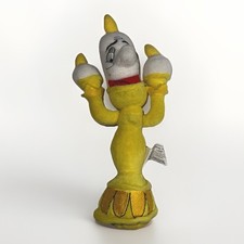 Vintage Disney Store "Lumiere" Plush, "Beauty and the Beast", Candlestick, 10.5"