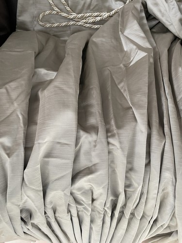STUNNING curtains FAUX SILK/ SATIN Next w 168* 183cm - Picture 8 of 16