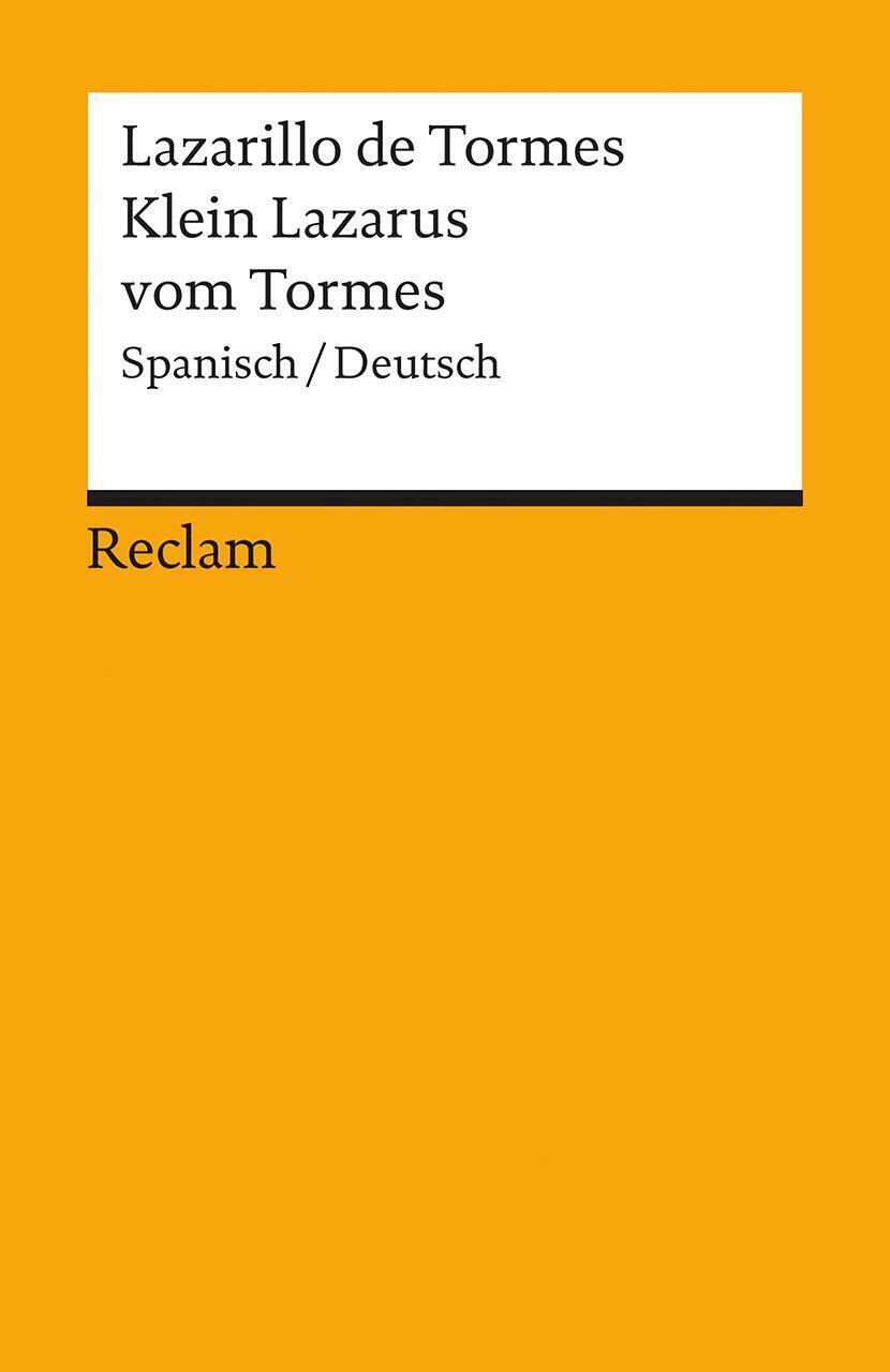 Hartmut Köhler | Lazarillo De Tormes / Klein Lazarus Vom Tormes |