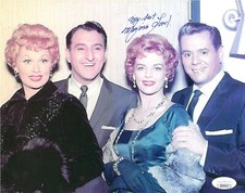 Marjorie Lord signed 8X10 Photo - JSA (Lucille Ball/Desi Arnaz/Danny Thomas