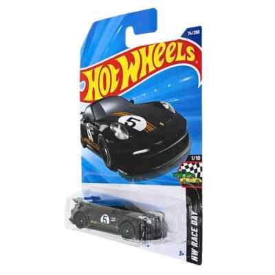 Hot Wheels Porche 911 GT3 74/250 HW Race Day 1/10 2025 Black Die