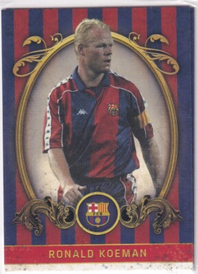 Topps 2024 Barcelona Team Set No. VB-5 Ronald Koeman Vintage Boot