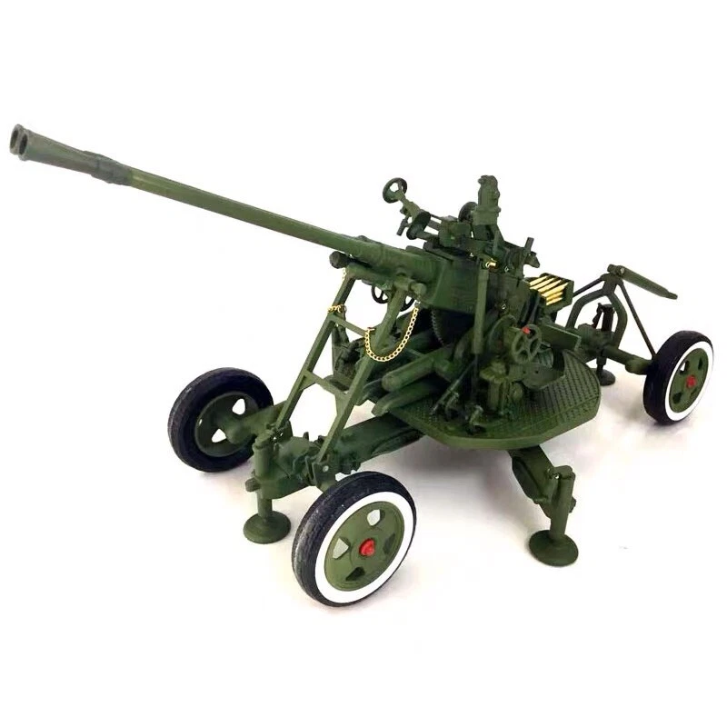 1/18 China Type 65 37mm double barrel antiaircraft gun DIECAST MODEL FINISHED - Image 2 of 4