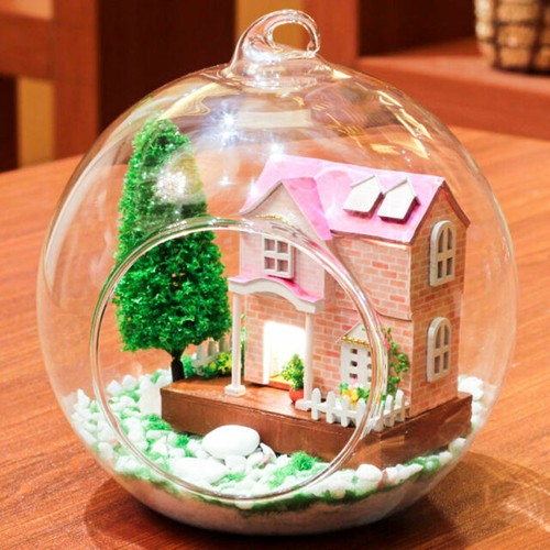 ZGLUZP Mini Wooden Rowboat With Oars - Fairy Garden & Dollhouse Decoration Canoe Model Figurine